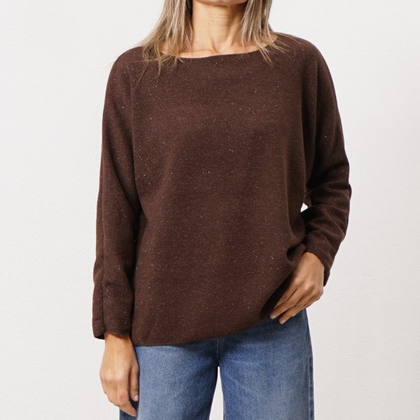 camisola em malha c/ lurex