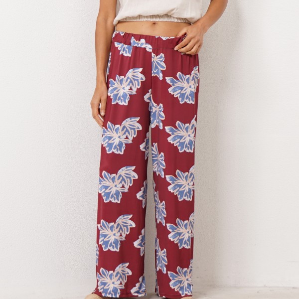 pantalonas em malha fria