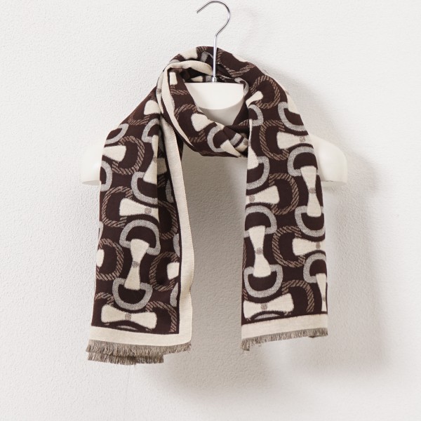 echarpe c/ lã jacquard (toque suave)