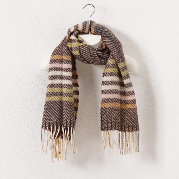 cachecol c/ franjas (toque suave)