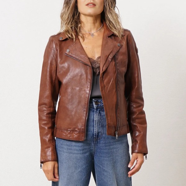 biker em pele (vintage)