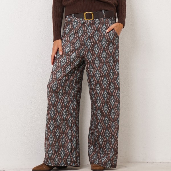 pantalonas em malha (estampadas)