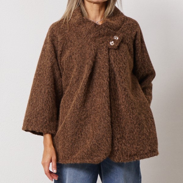 casaco de fazenda c/ manga raglan