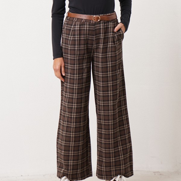 pantalonas de xadrez