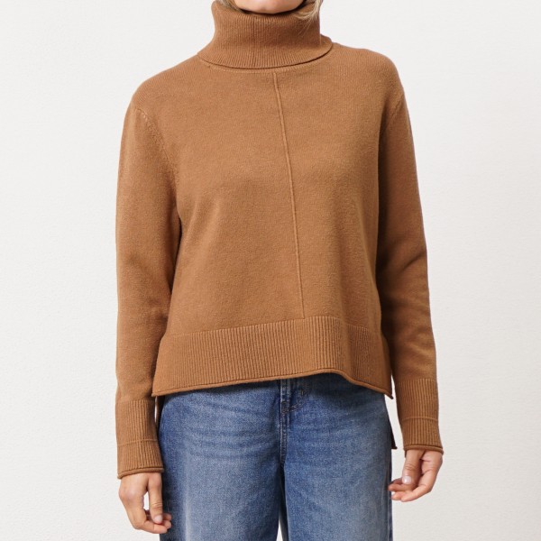 camisola em tricôt c/ vinco