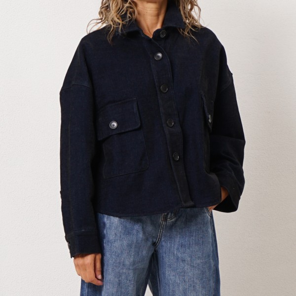 casaco bicolor vintage (premium)