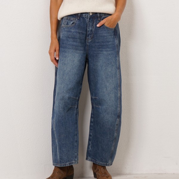 calça de balão em ganga vintage (premmium)