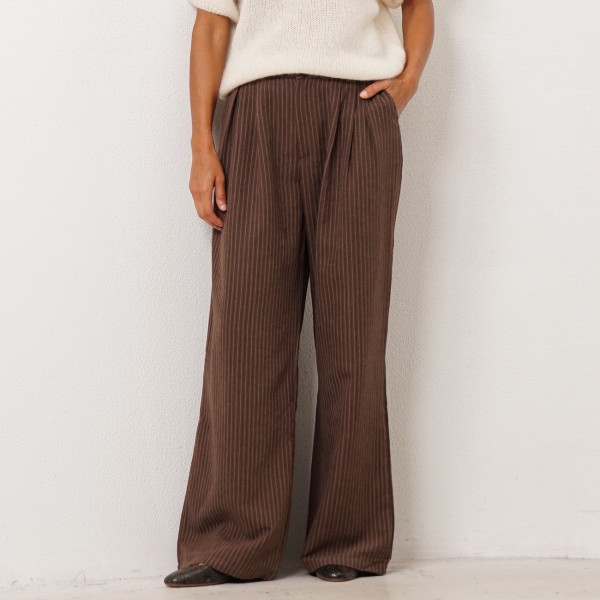 pantalonas de riscas (alfaiate)