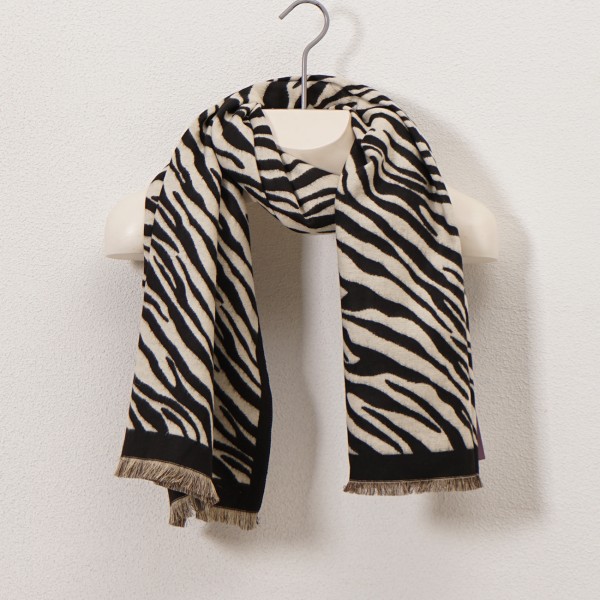 cachecol animal print (toque suave)
