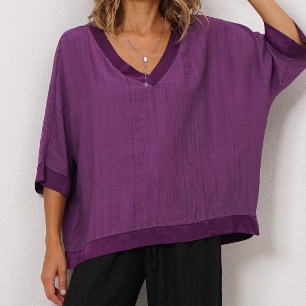 blusa fluida