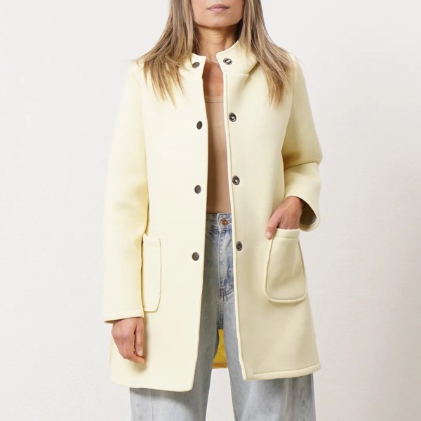 parka em neopreno (falso liso)