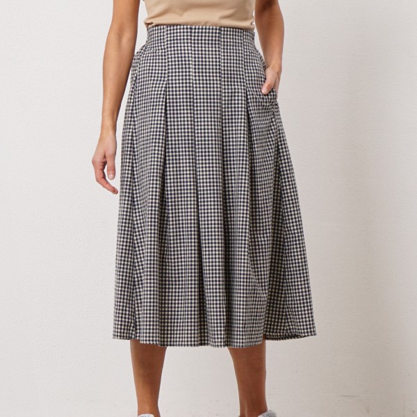 saia c/ pregas padrão vichy