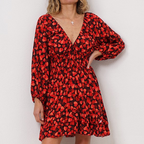 vestido em viscose 