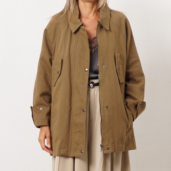 parka em sarja (premium)