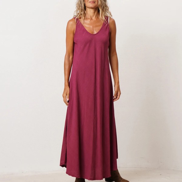 vestido em crepe c/godés