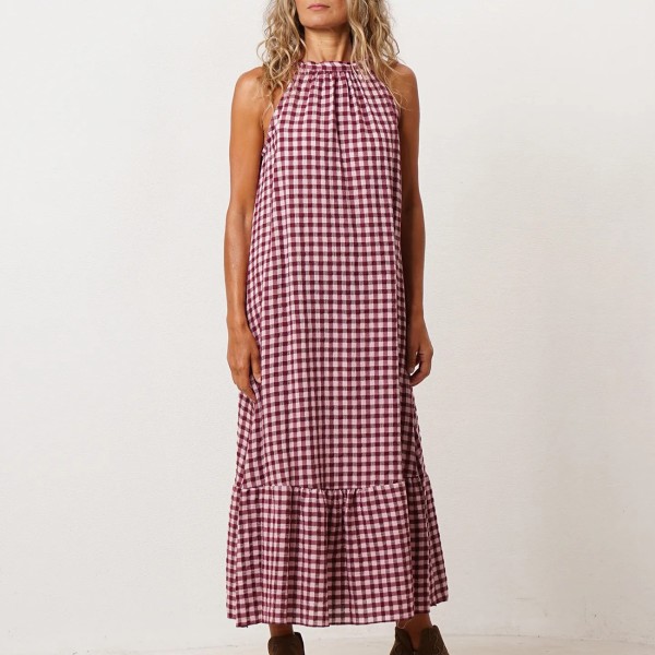vestido padrão vichy (rustico)