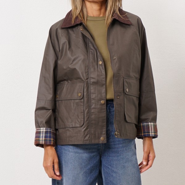 parka ensebada c/ forro de xadrez 