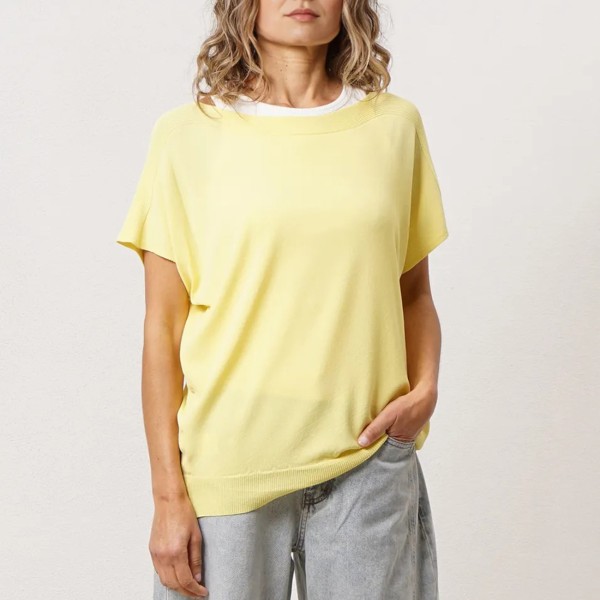 camisola em tricôt c / viscose