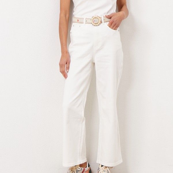 pantalonas de ganga c/ elastano