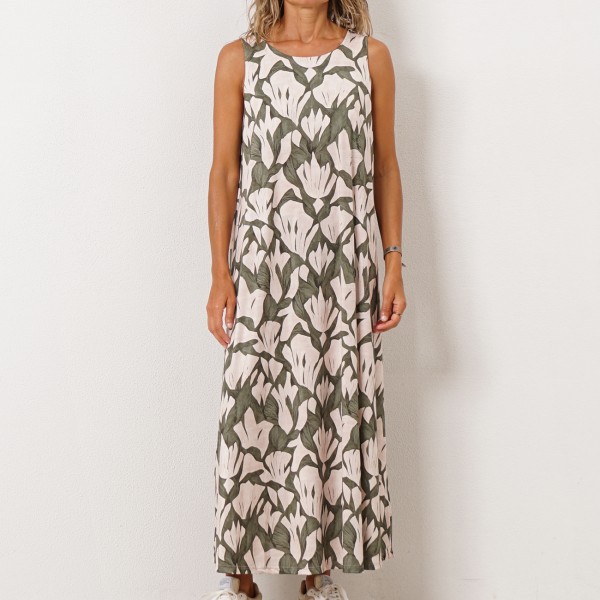 vestido em malha fria