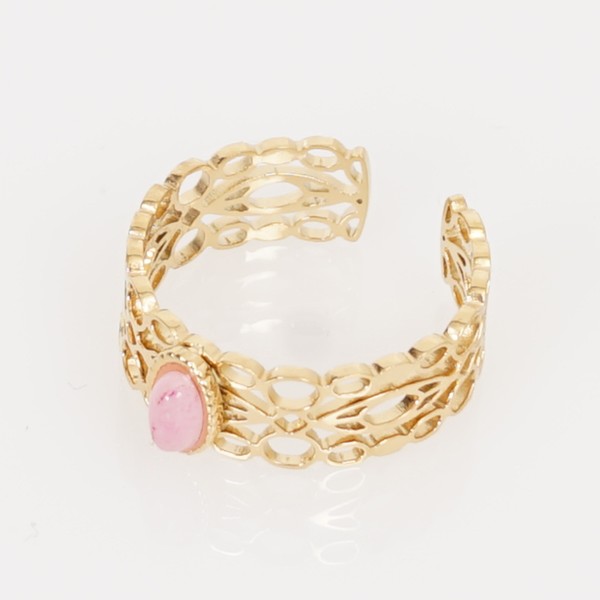 anel em aço inoxidável (aço cirúrgico) s/ níquel